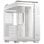 ASUS TUF GAMING GT502 HORIZON TG ARGB Boîtier tour moyen ATX double verre trempé USB-C Blanc