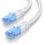 Aisens A135-0817 Cabo de Rede RJ45 Cat.6 UTP AWG26 CCA 50cm Branco