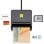 Aisens ASCR-SN02SD-BK Leitor DNIe com Multi-Leitor de Cartões Preto