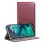 Custodia Flip Cover Cool per Motorola Moto G35 5G, colore Borgogna