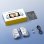 EasySMX S15 Gamepad Sem Fios 1300mAh USB-C com NFC e RGB para Nintendo Switch Branco