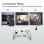 EasySMX 9013 Pro Gamepad Sem Fios Bluetooth/2.4GHz para PC/Switch/Android/iPhone/iPad Preto