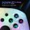 EasySMX ESM-9124 Kabelloses Bluetooth/2,4GHz Gamepad weiß für Nintendo Switch/PC/Android/iOS