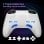 EasySMX ESM-9124 Kabelloses Bluetooth/2,4GHz Gamepad weiß für Nintendo Switch/PC/Android/iOS