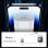 Klack Carregador de Carga Rápida com Cabo USB Tipo-C Trançado Compatível com iPhone 15/16 Branco