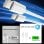 Klack Carregador de Carga Rápida com Cabo USB Tipo-C Trançado Compatível com iPhone 15/16 Branco