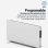 Universal Blue Belle Mare 7020W Calefactor Panel De Cristal 2000w Wifi Blanco
