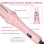 Klack Curler Rizador de Pelo Automático con 4 Ajustes de Temperatura, Sin Daño, Rosa