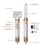 Klack Hot Air Styler 7 em 1 Secador de Cabelo Profissional de Alta Velocidade 110000RPM Branco/Cobre