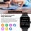 Klack A58 Plus Reloj Smartwatch Rosa + Set de Bisutería: Elegancia y Conectividad en un Solo Paquete