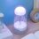 Klack Lámpara Altavoz Bluetooth Medusa con Luz LED Brillante Radio FM/Tarjeta TF