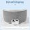 Klack Lámpara Altavoz Bluetooth Medusa con Luz LED Brillante Radio FM/Tarjeta TF