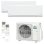 Fujitsu ASY3525U11MI-KN Aire Acondicionado Multisplit 2x1 Bomba de Calor Wi-Fi 2150/2924 Frigorías