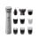 Philips Series 5000 MG5930/15 Recortadora para Cara, Cabeza y Cuerpo Plata + 11 Accesorios