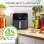 Airfryer Moulinex Easy Fry Mega EZ855HF0 7,5L 2020W Grande Capacité Programmes Automatiques
