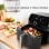 Airfryer Moulinex Easy Fry Mega EZ855HF0 7,5L 2020W Grande Capacité Programmes Automatiques