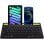 Klack Teclado Multidispositivo Recargable Bluetooth de 2 Canales en Español (Incluye Ñ) Negro