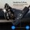 Klack Auriculares Inalámbricos Bluetooth para Casco de Motocicleta Negros