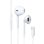 Klack Auriculares Intrauditivos por Cable con Conector USB Tipo C Blancos