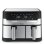 Airfryer Moulinex Dual Easy Fry EZ905D20 Double Panier 8,3L 2450W Inox