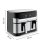 Airfryer Moulinex Dual Easy Fry EZ905D20 Double Panier 8,3L 2450W Inox