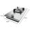 Cecotec Bolero Squad G 1200S Placa De Gas 1 Fuego 3,5Kw Inox