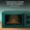 Cecotec Proclean 3010 Microondas Mecánico de 20 L y 700 W Verde