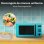 Cecotec Proclean 5110 Microondas Digital con Grill de 20 L y 700 W Azul