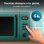 Cecotec Proclean 5110 Microondas Digital con Grill de 20 L y 700 W Verde