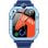 Montre connectée Blackview Z20 pour enfants avec bouton d'appel SOS et appel vidéo 4G Bleu