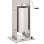 Vidaxl Embutidora Manual De Acero Inoxidable 15 L Plateado