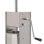 Vidaxl Embutidora Manual De Acero Inoxidable 15 L Plateado