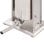 Vidaxl Embutidora Manual De Acero Inoxidable 15 L Plateado