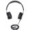 ISY Ihp-1600 Auriculares con Cable con Control de Volumen Negros