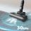 Cecotec Conga Rockstar 3500 Storm Pet Flex Aspirador Vertical/Mão Sem Fio 500W 30kPa Preto/Azul