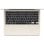 Apple MacBook Air Apple M3/16GB/512GB SSD/GPU 10 Núcleos/13.6" Blanco + Kit Digital