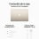 Apple MacBook Air Apple M3/16GB/512GB SSD/GPU 10 Núcleos/15.3" Blanco + Kit Digital