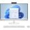 PC Sobremesa HP 27-CR0030NS AMD Ryzen 5 7520U 16GB 512GB SSD Windows 11 Home Blanco AIO 27"