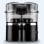 Klack Dual Extremme Juicer Exprimidor Eléctrico de Doble Cabezal 100W 15000RPM Negro