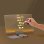 Klack Pizarra de Escritura LED 20x20cm con 7 Rotuladores de Colores