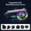 Klack Y10 Auricular Intercomunicador para Moto Bluetooth, Resistencia IPX6 y Sonido Hi-Fi (1 Unidad)