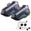 Klack Y10 Auricular Intercomunicador para Moto Bluetooth, Resistencia IPX6 y Sonido Hi-Fi (2 Unid.)