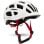 Casque urbain Smartgyro Smart Helmet avec éclairage pour scooters électriques Multi-tailles réglables M/L Blanc