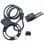 Smartgyro Candado Cable/Esposa Sistema de Alta Seguridad con 2 Llaves para Patinetes Eléctricos