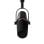 Microphone Shure MV7+ USB/XLR dynamique avec panneau LED personnalisable