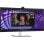 Dell P-Serie P3424WEB 34,1 Zoll LED IPS UltraWide UltraHD 4K Höhenverstellbare gebogene USB-C-Webcam
