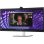 Dell P-Serie P3424WEB 34,1 Zoll LED IPS UltraWide UltraHD 4K Höhenverstellbare gebogene USB-C-Webcam