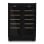 Les Petits Champs CAVCEDB42 Vinoteca Empotrada 42 BotellasDoble Zona 5-20°C Negra