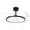 Slim Bel Air Dc 32w Ventilador De Techo 4 Aspas Retráctiles Negro