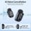 Boya Mini-12 Micrófono 5g Dual 100m Cancelación Ruido Lightning/usb-c 30h Negro